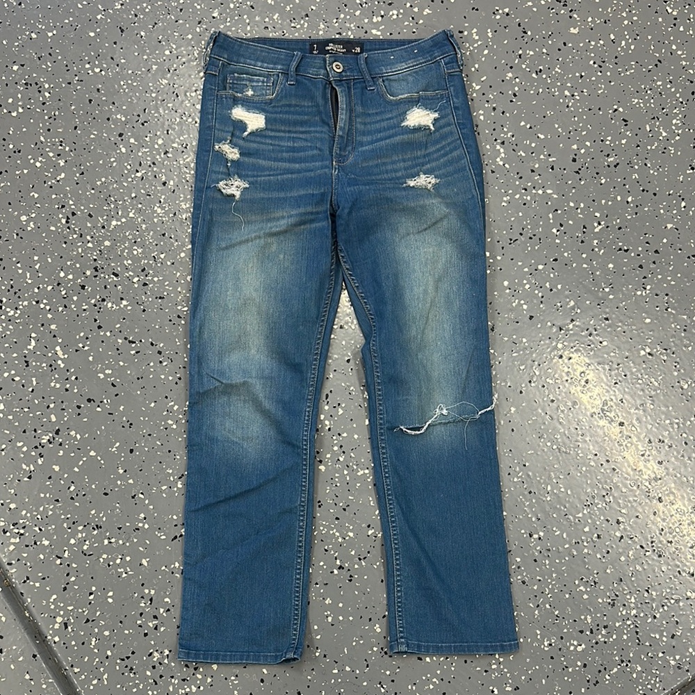 Hollister Cropped Skinny Highrise Jean